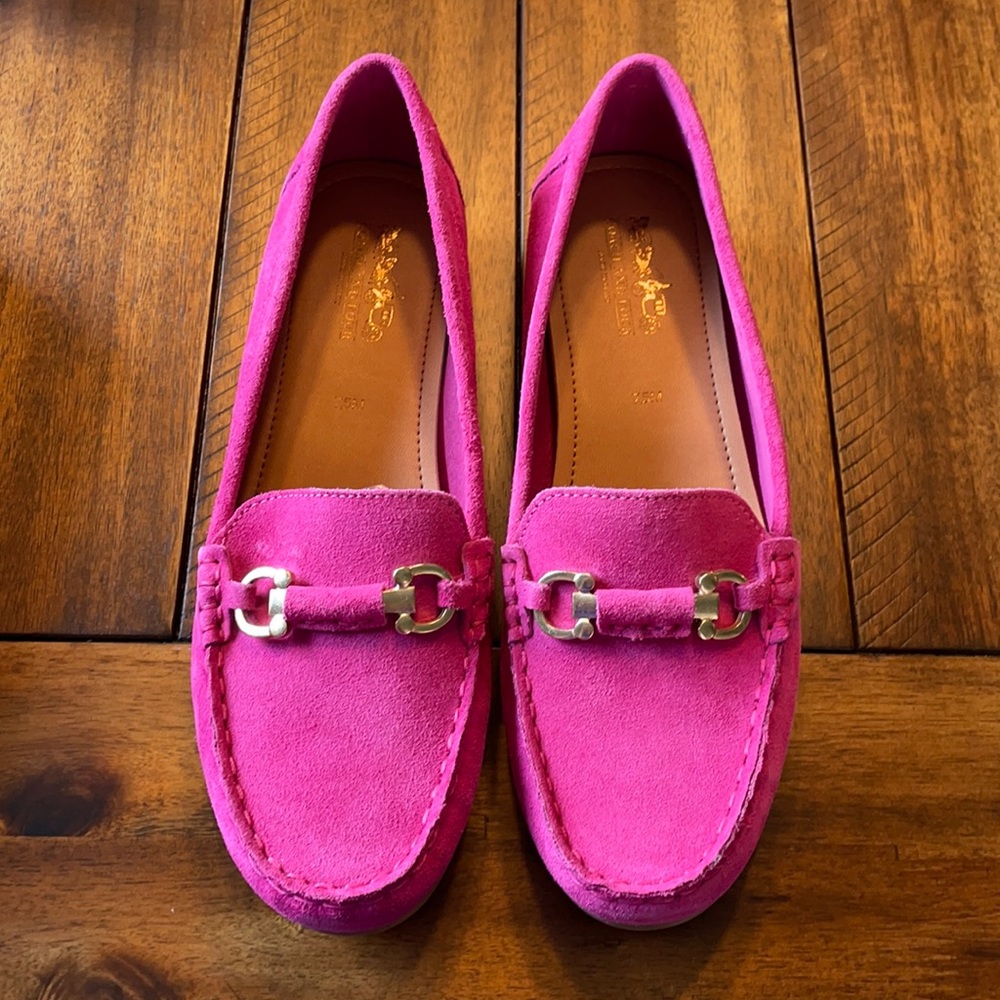 Pink Loafers